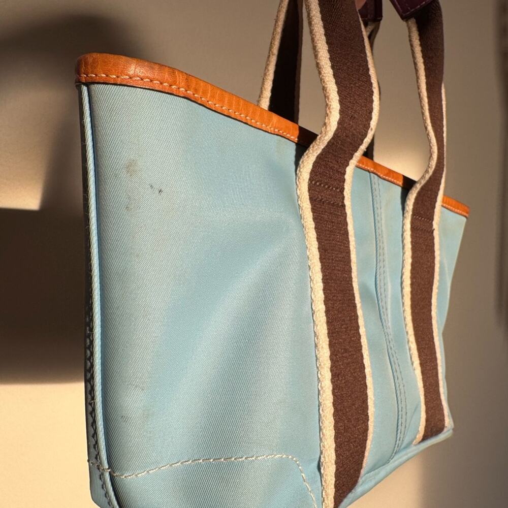 Coach Vintage Mini Hampton Bag Tote Y2K Colorblock - Picture 7 of 12